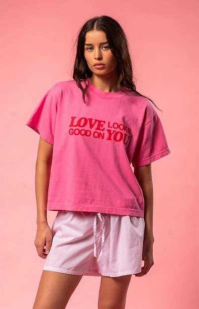 LONELY GHOST Love Looks Good On You T-Shirt