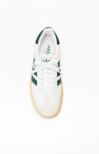adidas Women's Green & White Samba Sneakers