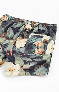 Pacsun Flores AOP 4.5" Swim Trunks