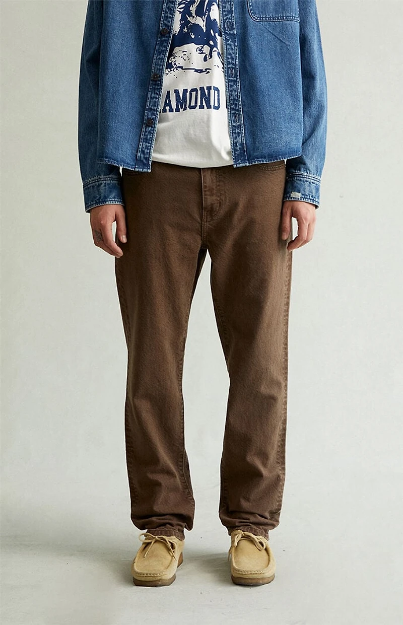 Pacsun Cade Straight Jeans Brown