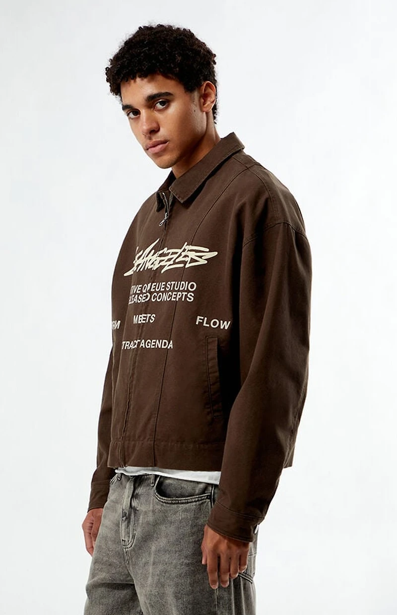 Pacsun Graffitti LA Gas Jacket