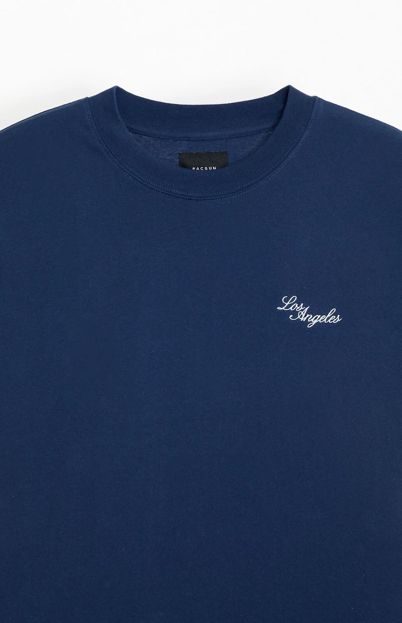 Pacsun Los Angeles Embroidered T-Shirt