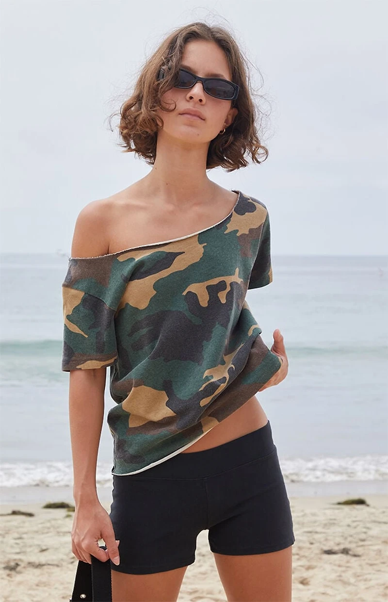 John Galt Black Madelyn Shorts