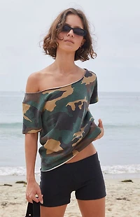 John Galt Black Madelyn Shorts