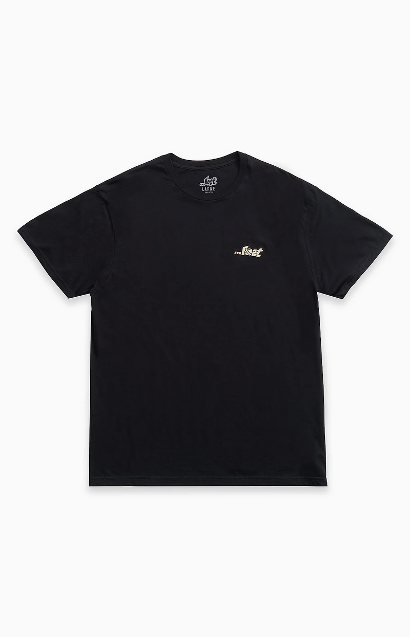 LOST Black Linear Lam T-Shirt