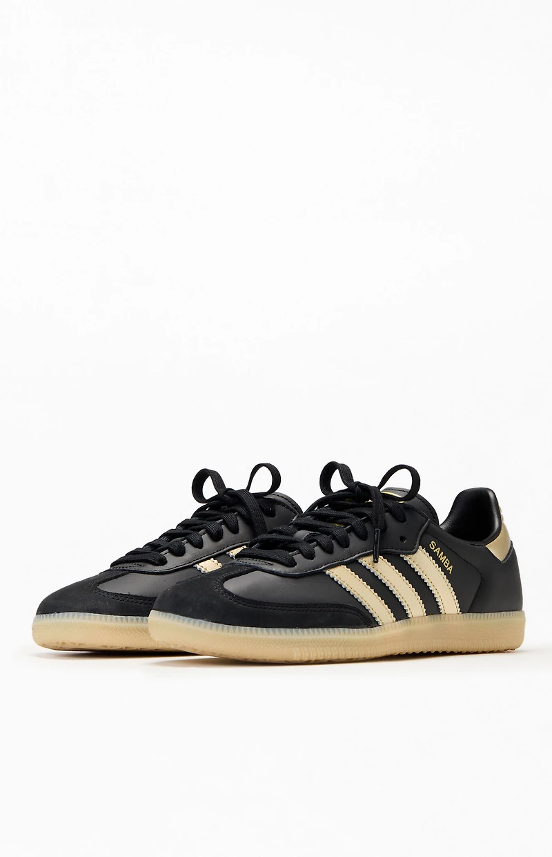 adidas Women's Black Samba OG Sneakers