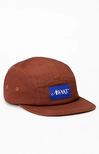 Awake NY Brown Classic Logo 5 Panel Hat