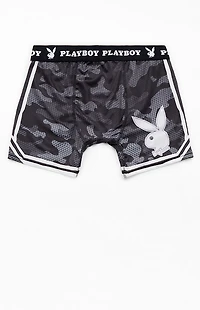 Playboy By PacSun Black Camo Varsity Boxer Briefs