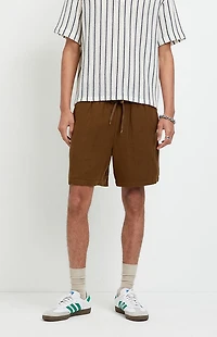 Pacsun Brown Linen Shorts
