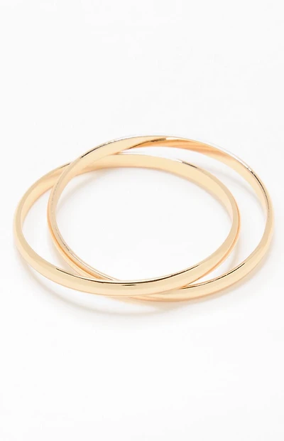 John Galt Gold Layered Bracelet
