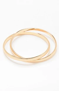 John Galt Gold Layered Bracelet