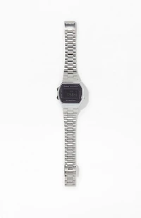 Casio Watches A168WEM-1VT Vintage Silver & Black Watch