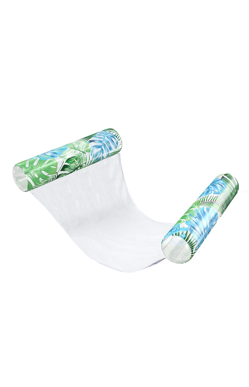 PoolCandy Resort Collection Palm Print Pool Hamock