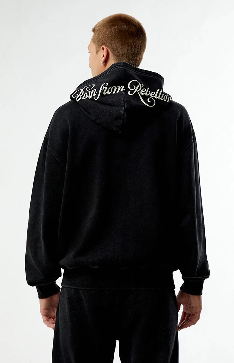 Von Dutch Moto Full Zip Hoodie