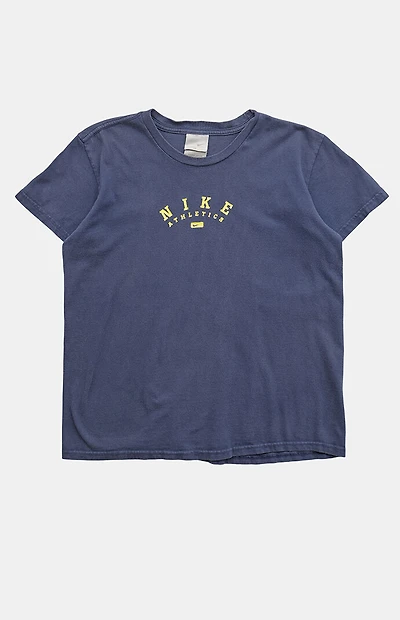PS VINTAGE 2000s Navy Nike Athletics T-Shirt