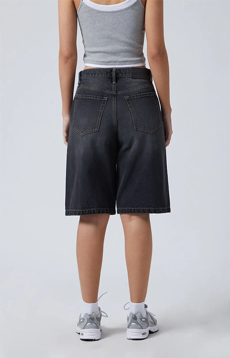 Pacsun Black Extreme Jorts