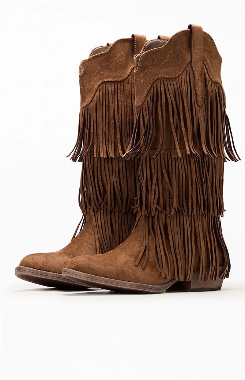 Matisse Women's Saloon Fringe Boots