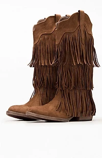 Matisse Women's Saloon Fringe Boots