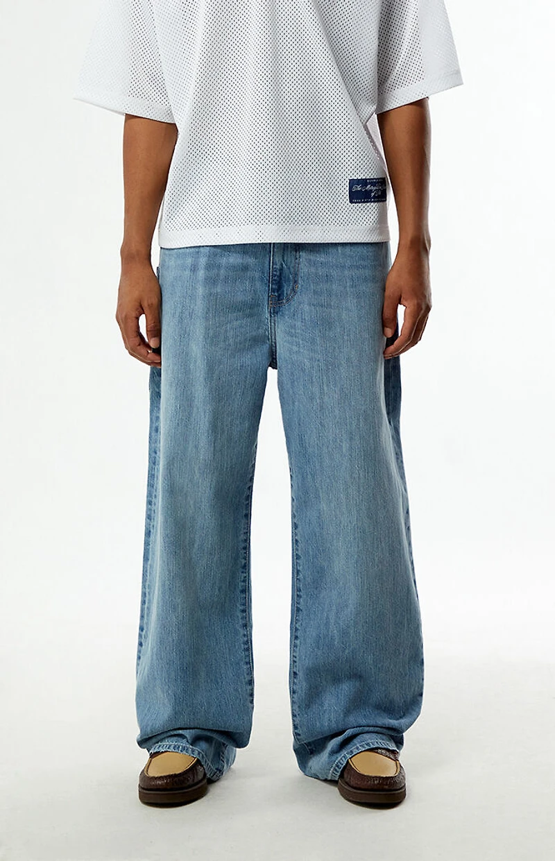 Pacsun Blake Extreme Baggy Jeans Medium Blue