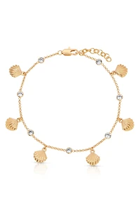 Ettika Scallop Shell Anklet
