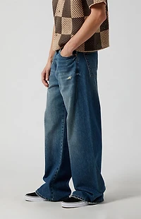 Pacsun Blake Extreme Baggy Jeans Medium Blue Wash