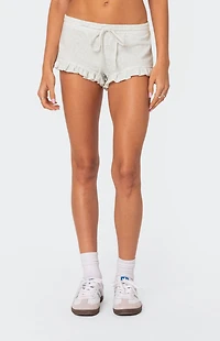 Edikted Randi Ruffled Micro Shorts