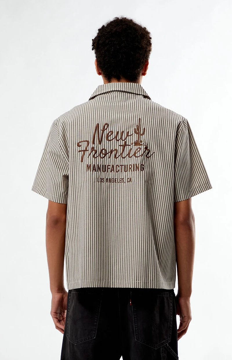 Pacsun Negative Space Work Camp Shirt