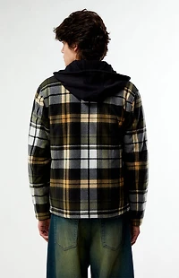 Hurley Easy Rider Hooded Sherpa Flannel Shirt