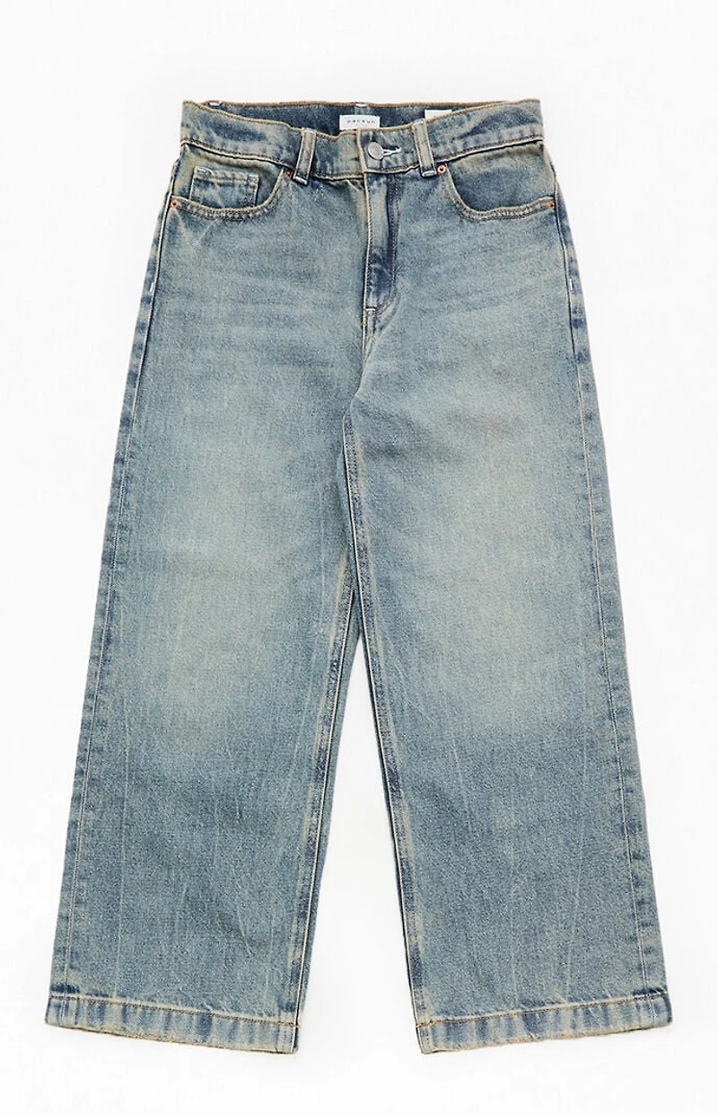 Pacsun Kids Baggy Jeans Light Indigo