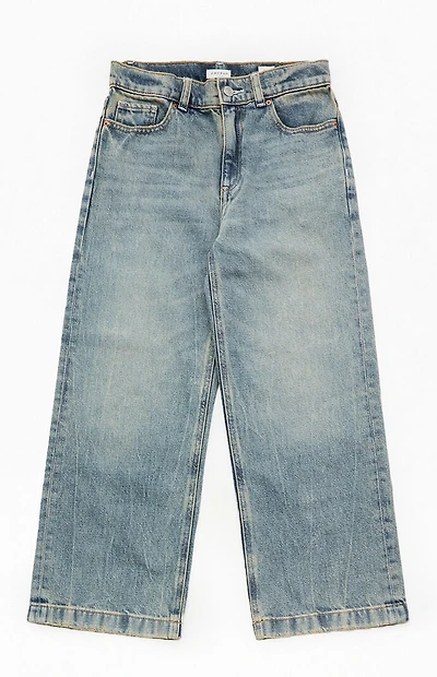 Pacsun Kids Baggy Jeans Light Indigo