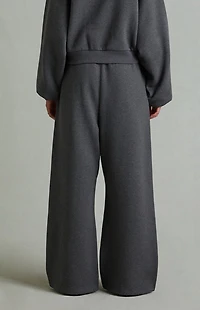 Fear of God ESSENTIALS Women's Charcoal Heather Lounge Fleece Baggy Sweatpants