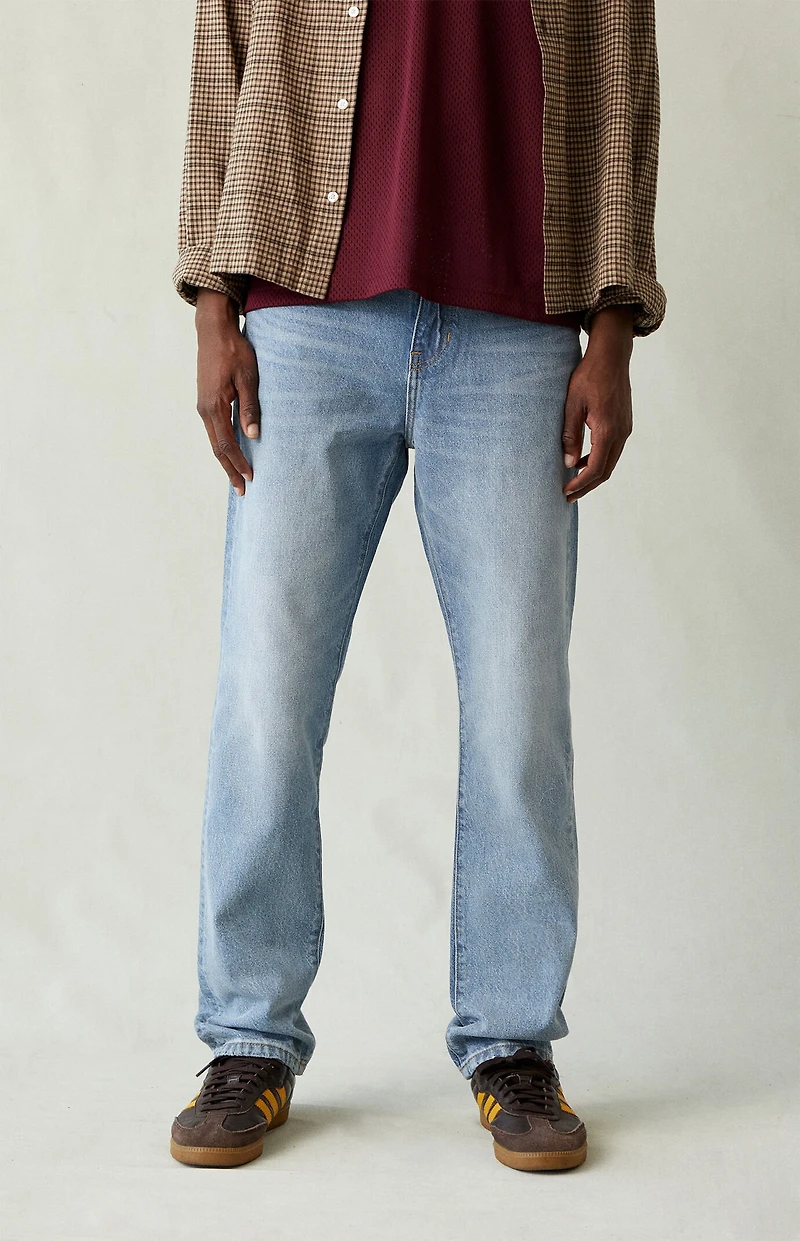 Pacsun Cade Straight Jeans Medium Indigo