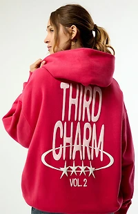 Third Charm Raspberry Puff Graphic Vol. 2 Hoodie