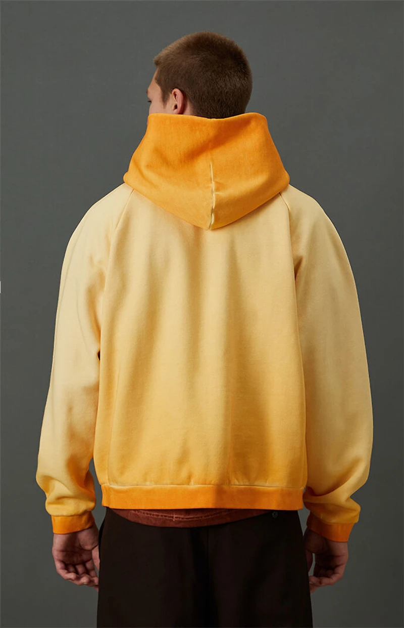 A.R.C. Active Orange Heavyweight Raglan Oversized Fleece Hoodie
