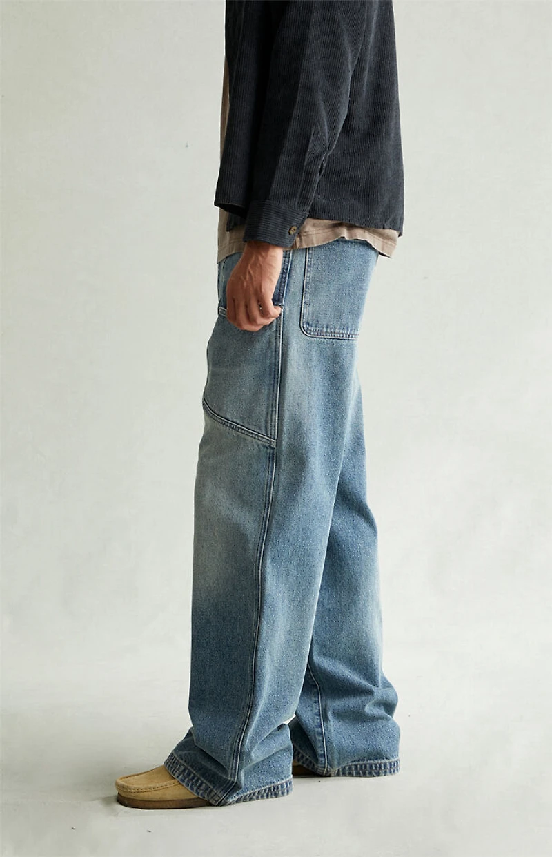 Pacsun Blake Extreme Baggy Jeans Medium Blue