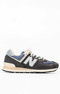 New Balance Black 574 Shoes