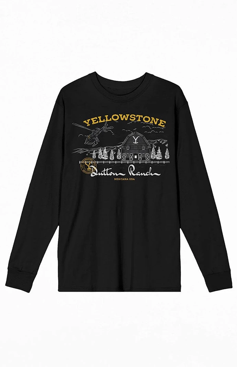 Yellowstone Dutton Ranch Long Sleeve T-Shirt