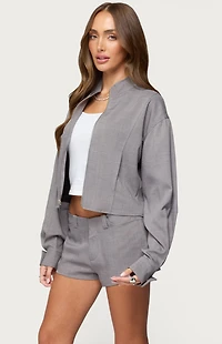 Edikted Roshelle High Neck Jacket