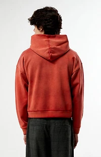 Pacsun Red Terrain Heavyweight Hoodie
