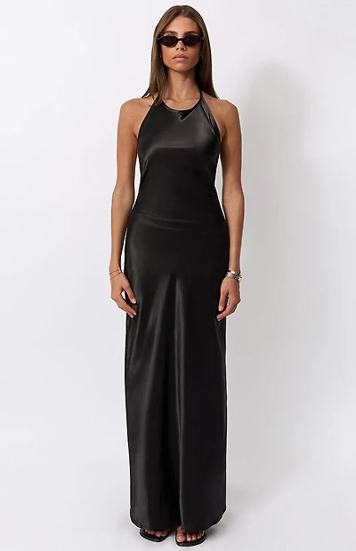 WEWOREWHAT Backless Halter Dress