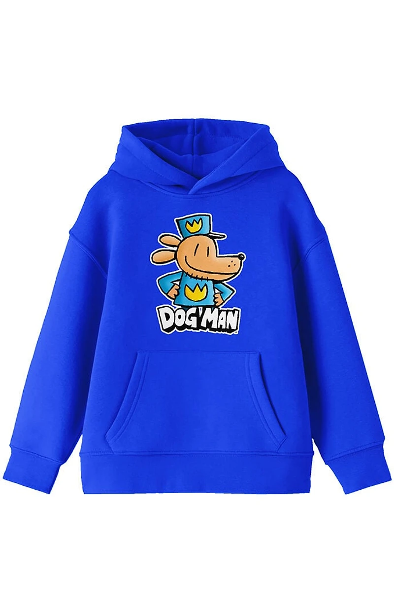 Kids Dog Man Hoodie