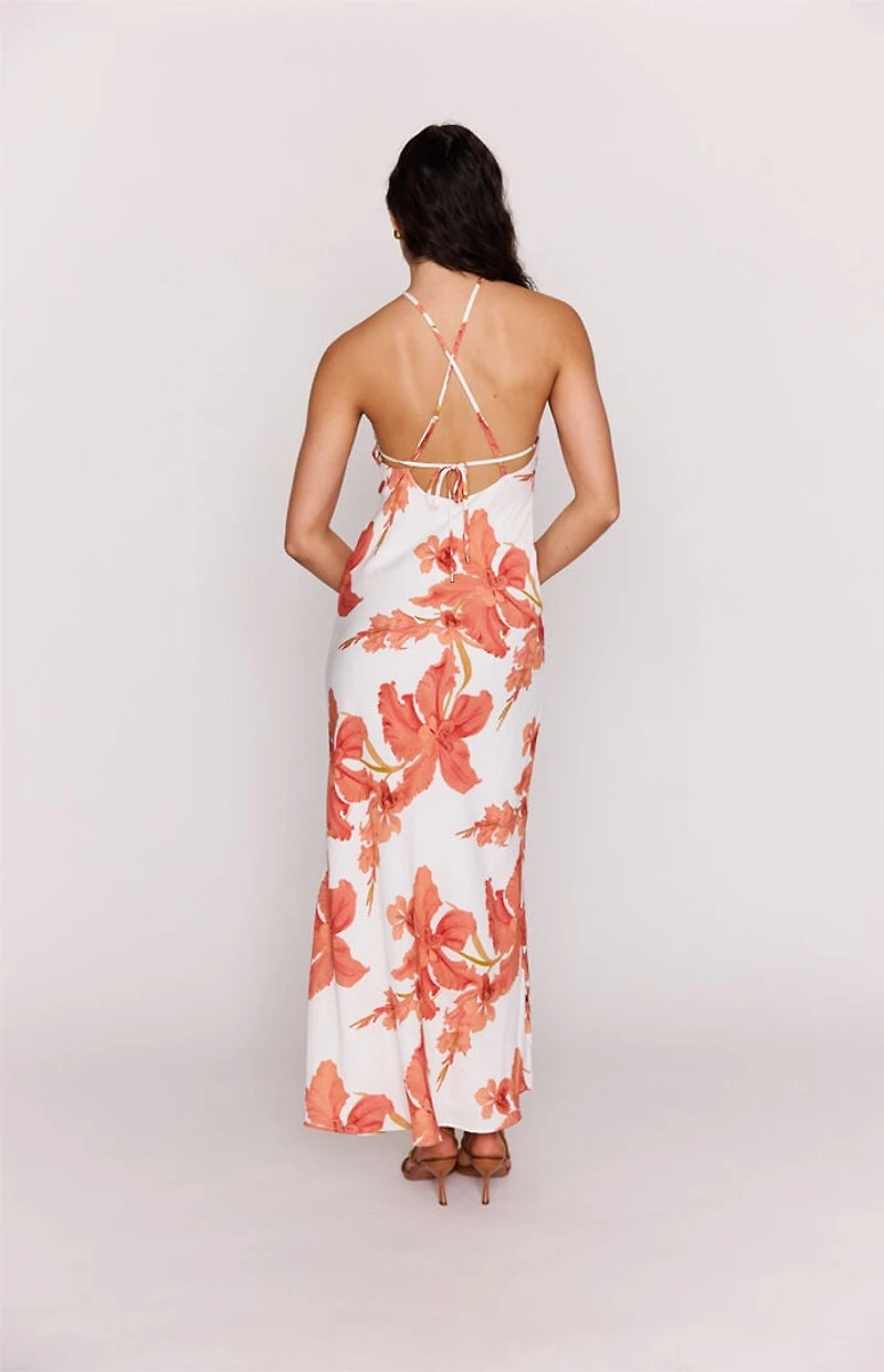 MINKPINK Isla Halter Maxi Dress