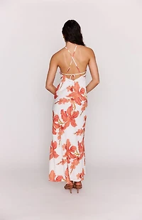 MINKPINK Isla Halter Maxi Dress