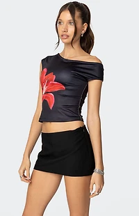 Edikted Firelily Asymmetric Top