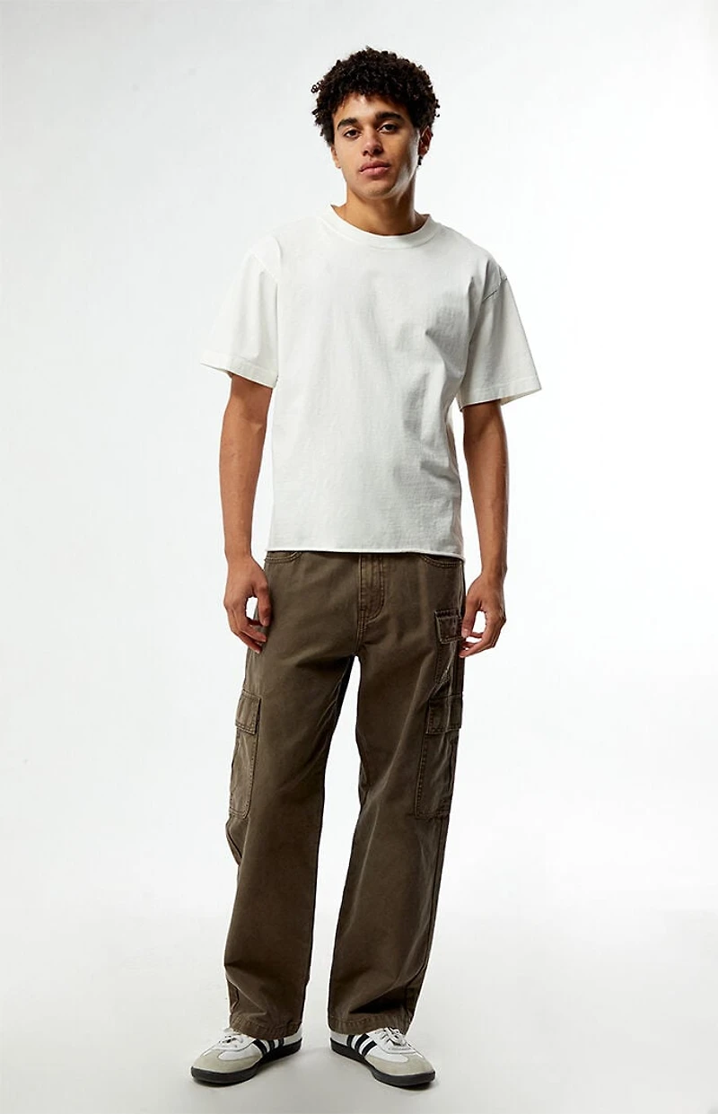 Pacsun White Premium Cropped T-Shirt