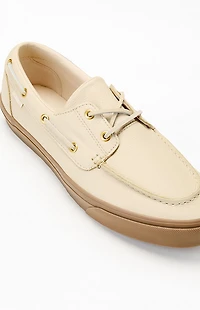 Vans Tan 2-Eyelet Boat Shoes