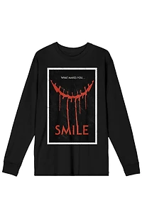 Smile What Makes You Poster Long Sleeve T-Shirt