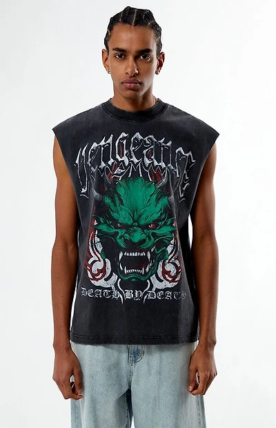 Pacsun Vengeance Cut Off Muscle T-Shirt
