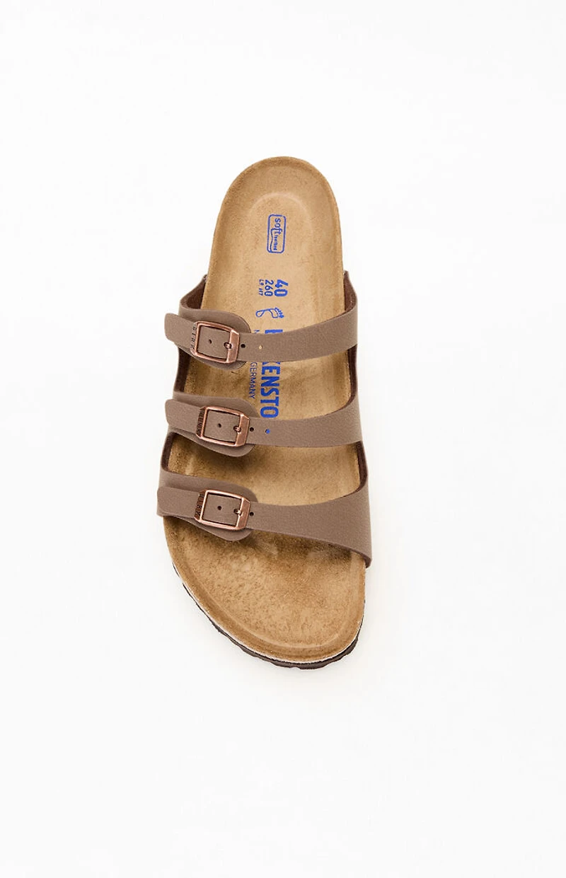 Birkenstock Women's Florida Soft Footbed Sandals Mocha