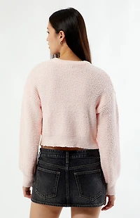 LA Hearts Snug Waffle Knit Sweater